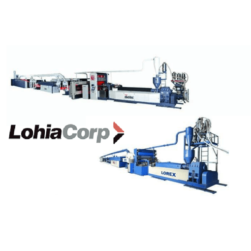 Línea de extrusion de cinta
